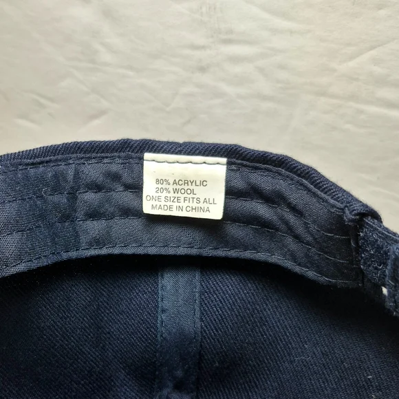 Spain España Embroidered Bull Souvenir Hat Cap NWOT Blue/Yellow Wool Blend Rare. - Picture 2 of 9